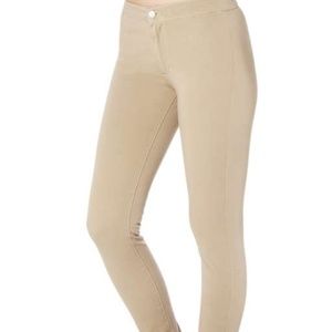 Jordache Women's High Rise Ankle Leggings, Khaki, Size 10 NWT